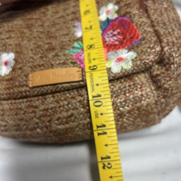 Vera Bradley Fruit Basket Small Back Pack Purse Embroidered Patch Adjustable - Picture 11 of 12
